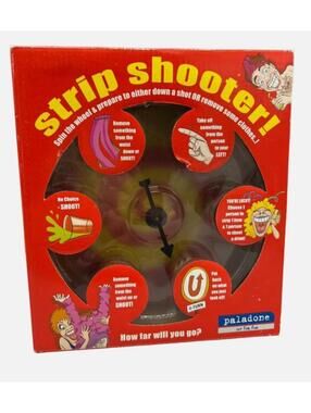 Strip Shooter Board Game Paladone How Far Will You Go